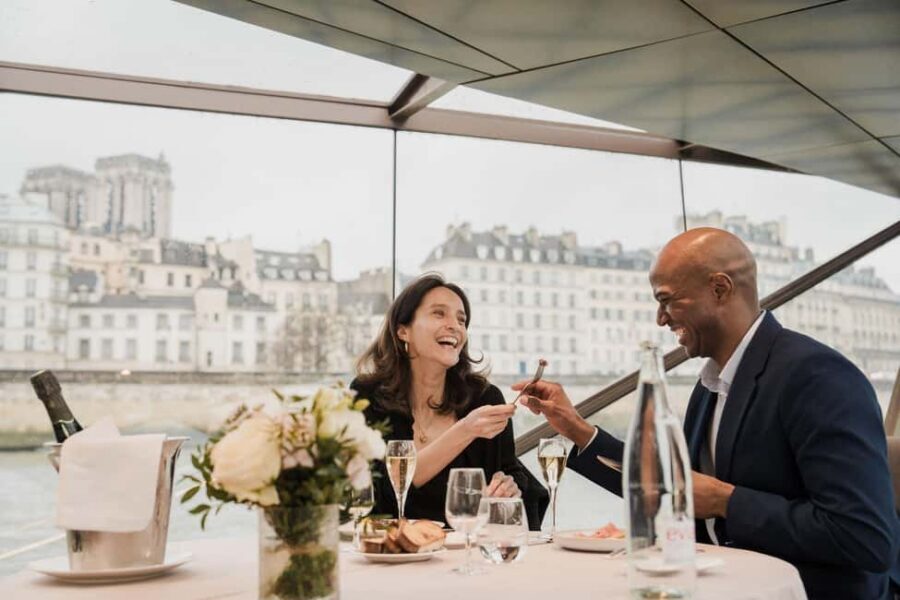 Paris: 4-Course Dinner Cruise on Seine River with Live Music - Price and value check: $153 for a full evening with included dinner