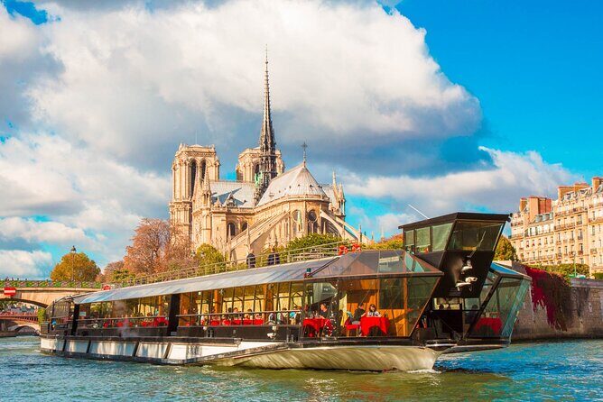 Paris - One Hour Seine River Cruise with Recorded Commentary - What You’ll See Along the River: Eiffel Tower and a Line of Icons