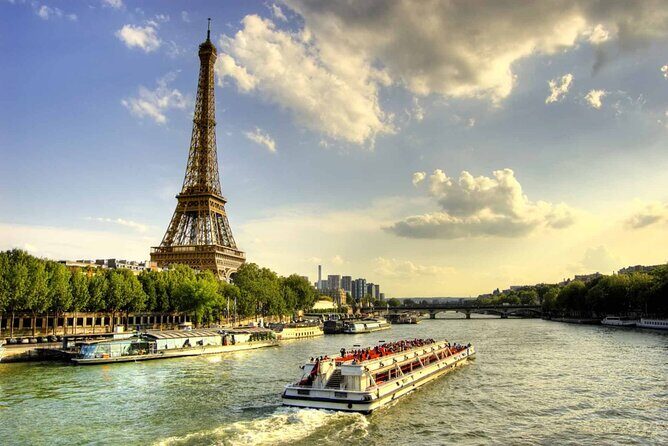 Paris Seine River Cruise from the Foot of Eiffel Open Timing - What You Actually Get: An Hour of Seine Sights With Audio Context