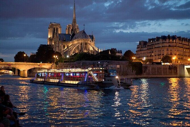 Paris Seine River Cruise with 1/2/3 Days HOHO Combos - The Seine Cruise at Bateaux Parisiens (Orange Terminal 03)