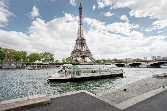 Paris Seine River Hop-On Hop-Off Sightseeing Cruise by Batobus - Where you get on: dock locations tied to real transit lines