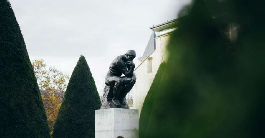 Paris: The Rodin Museum and Seine River Cruise - Inside the museum: Rodin’s sculpture plus his painting collection