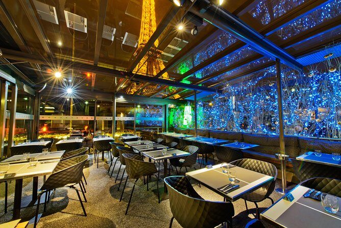 Seine River Sightseeing Cruise and Dinner at Le Bistro Parisien - The 1-hour Seine cruise: sights, bridges, and guided narration